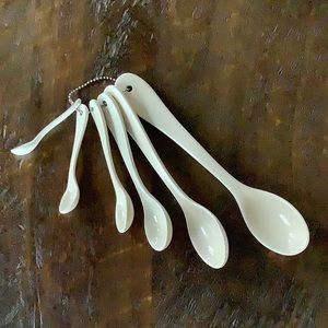 Ceramic Anthropologie measuring spoons